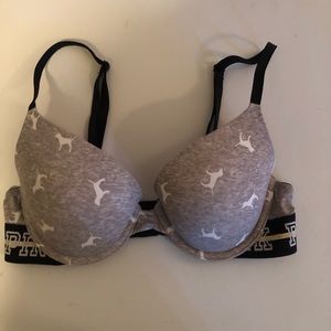 Pink Push-up Bra